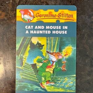 Geronimo Stilton Yoto Card: Cat and Mouse in a Haunted House